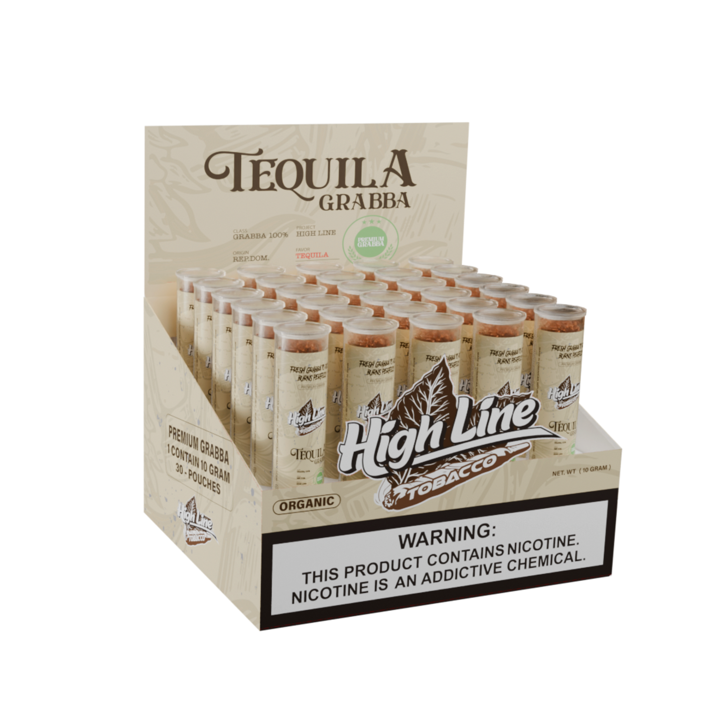 HighLine™ Tequila Grabba XL Collection - Mexican Spirit (30 Counts)