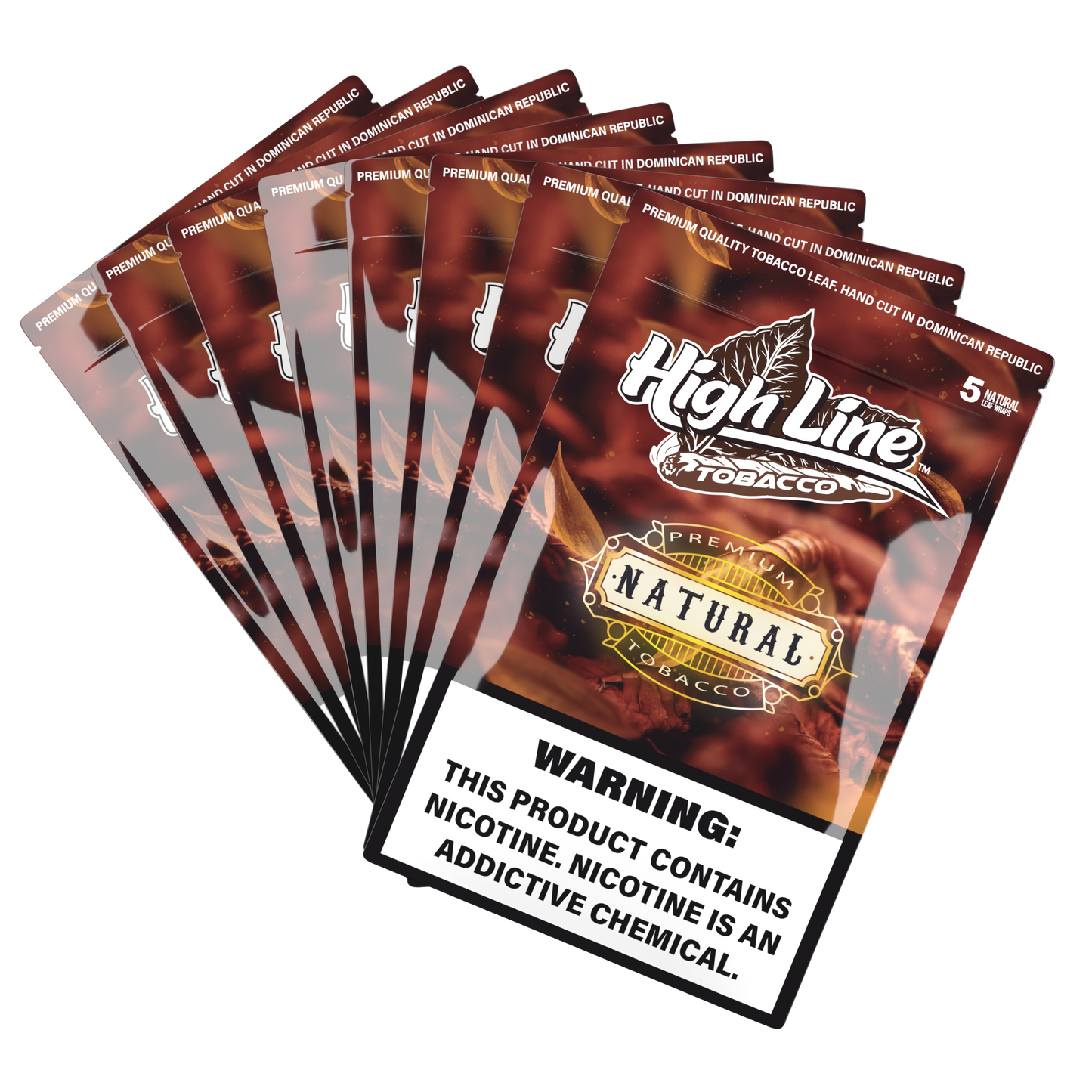 HighLine™ Natural Tobacco Wraps – Fresh Leaf to Roll