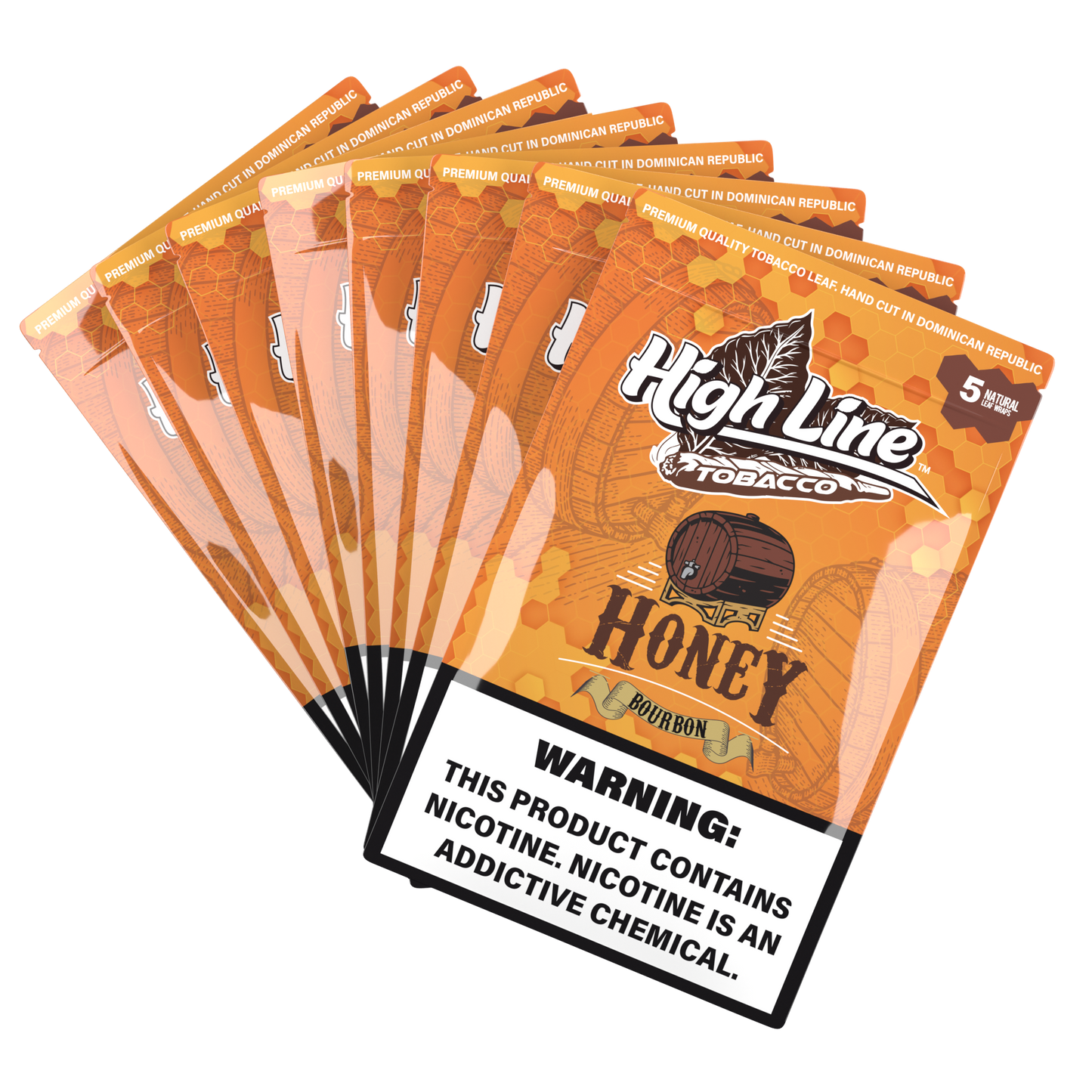 HighLine™ Honey Bourbon Wraps – Fresh Leaf to Roll