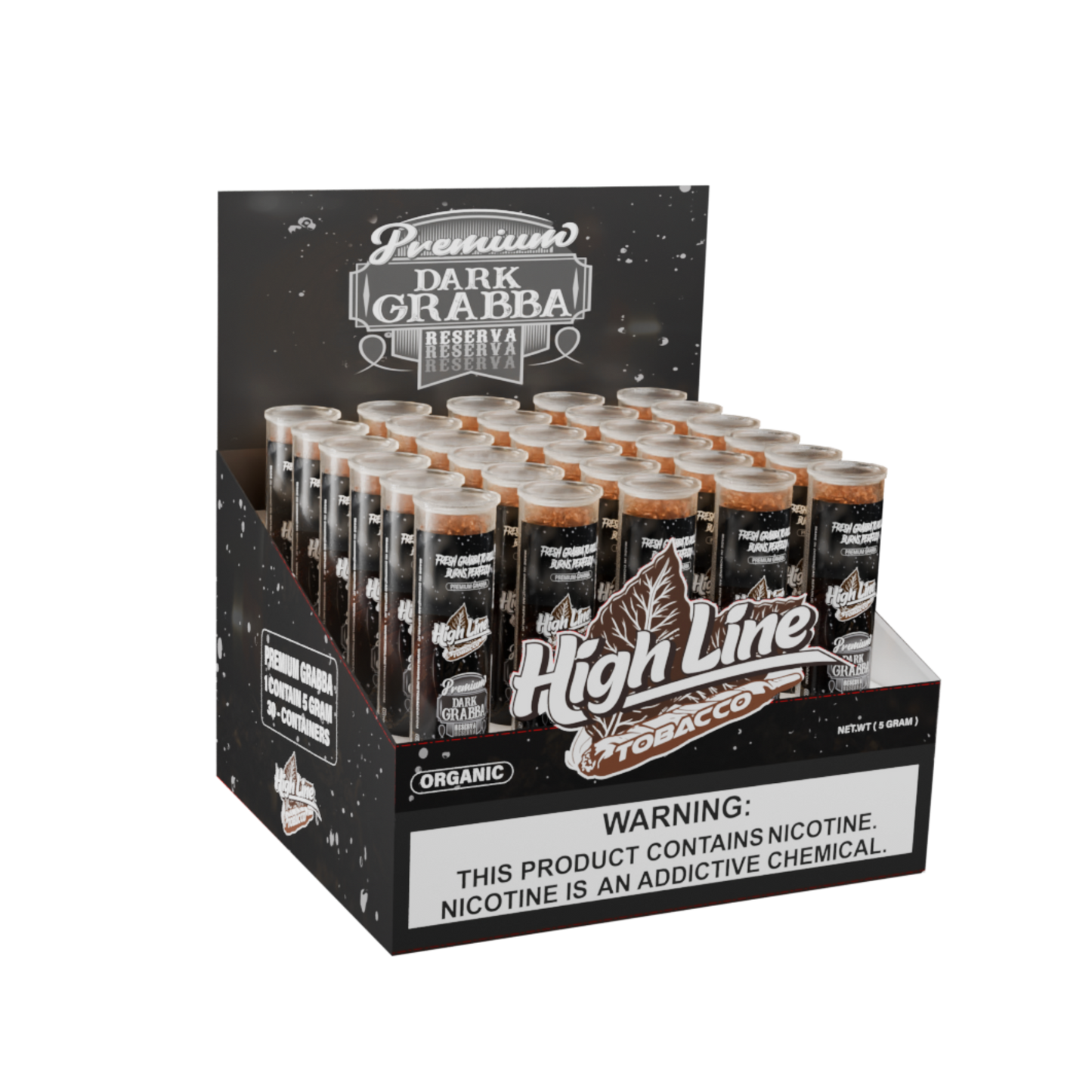 HighLine™ Premium Dark Grabba XL Collection - Rich Blend (30 Counts)