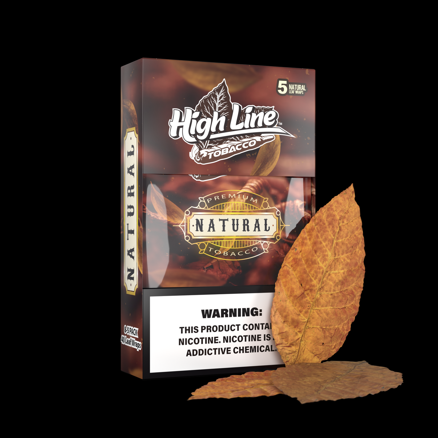 HighLine™ Natural Tobacco Wraps – Fresh Leaf to Roll
