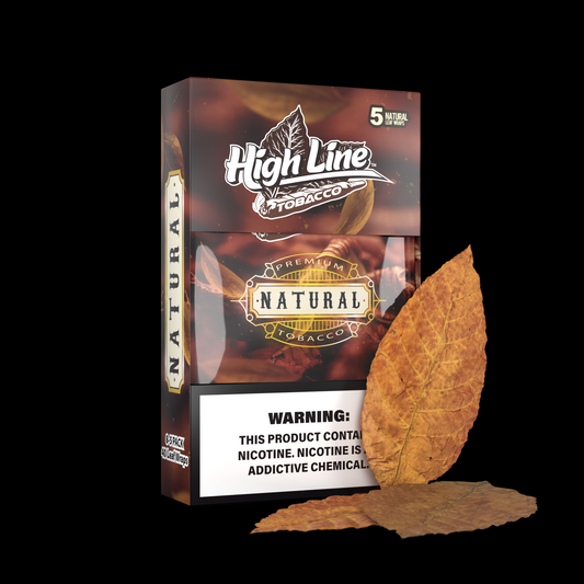 HighLine™ Natural Tobacco Wraps – Fresh Leaf to Roll