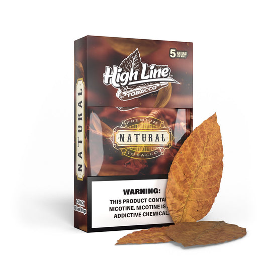 HighLine™ Natural Tobacco Wraps – Fresh Leaf to Roll