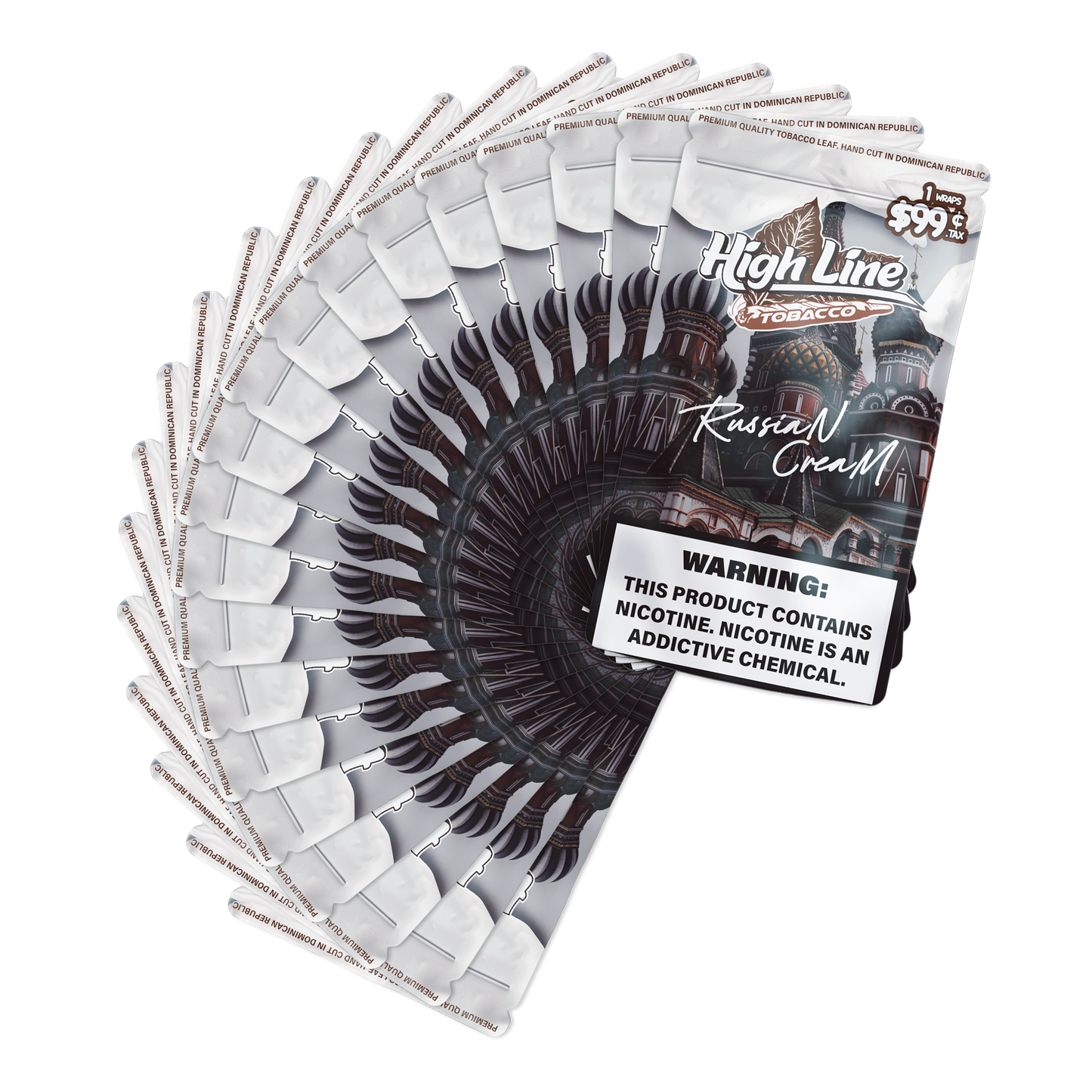 HighLine™ Russian Cream Tobacco Wraps – Fresh Leaf to Roll