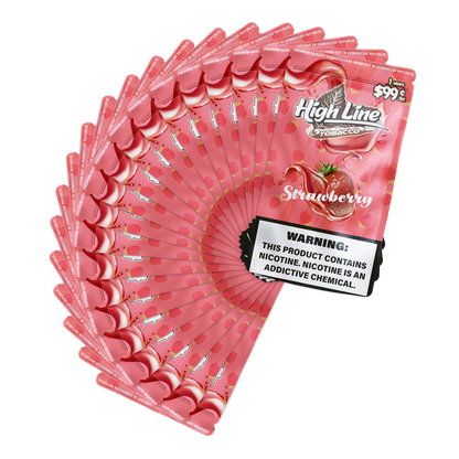 HighLine™ Strawberry Tobacco Wraps – Fresh Leaf to Roll