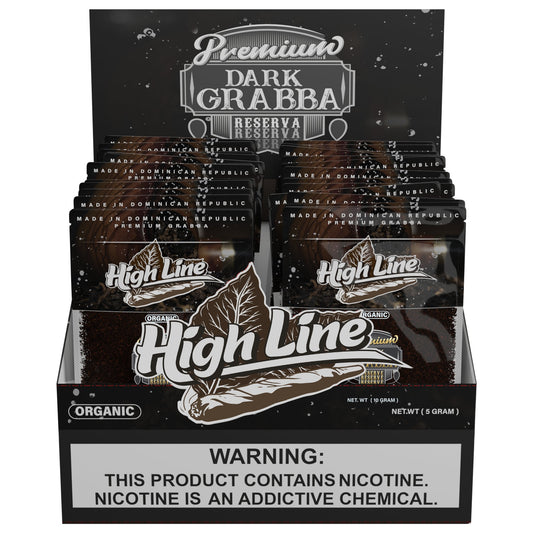 HighLine™ Premium Dark Grabba Pouches  - Rich Blend