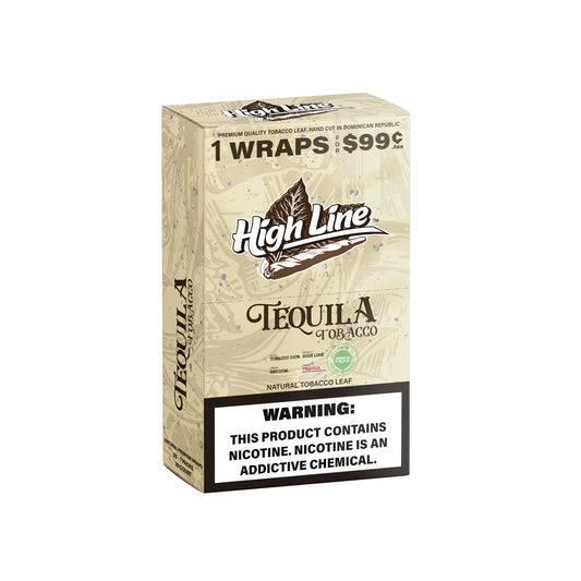 HighLine™ Tequila Tobacco Wraps – Fresh Leaf to Roll