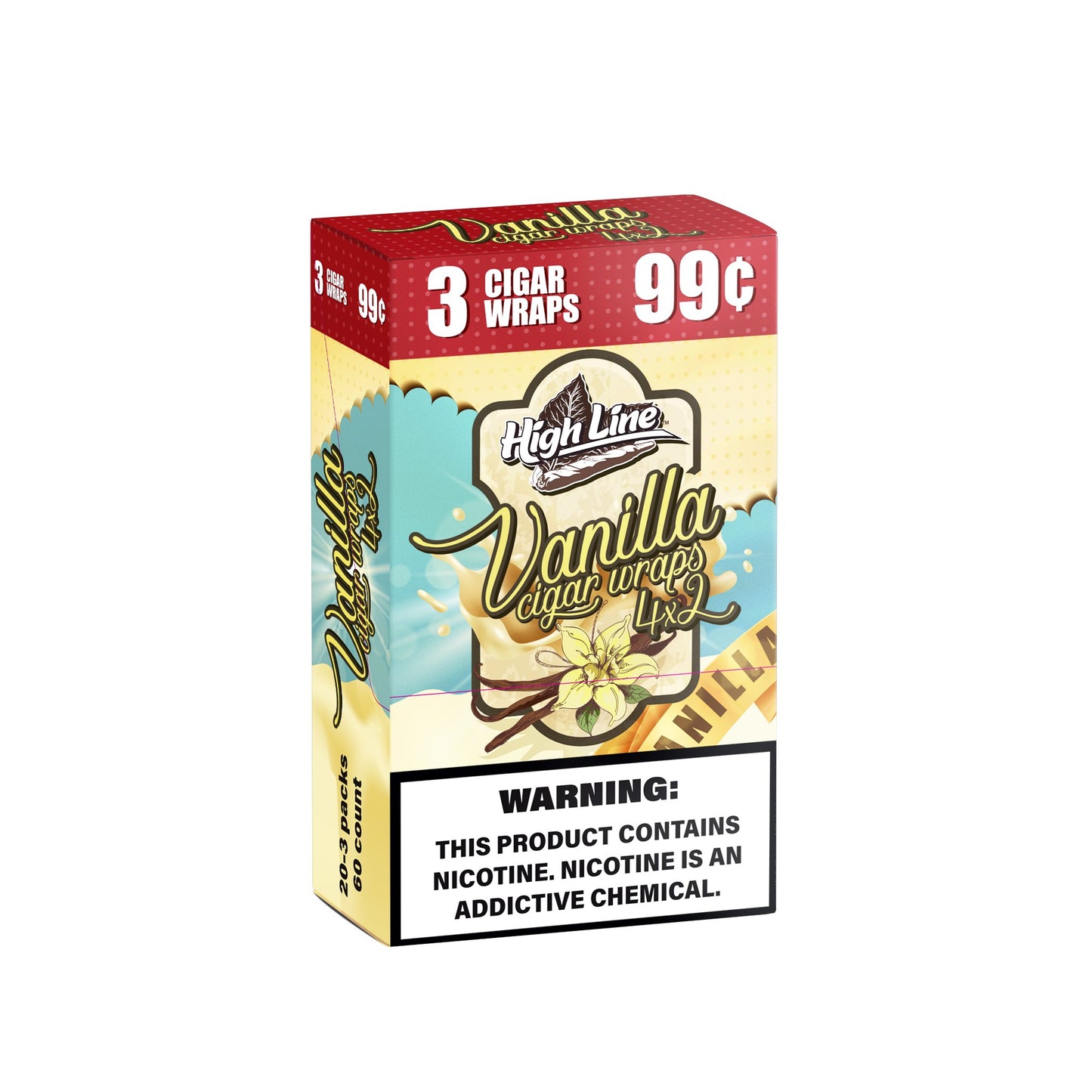 HighLine™ Vanilla Cigar Wraps – Fresh Leaf to Roll