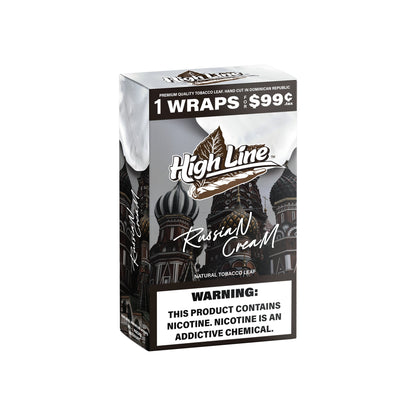 HighLine™ Russian Cream Tobacco Wraps – Fresh Leaf to Roll