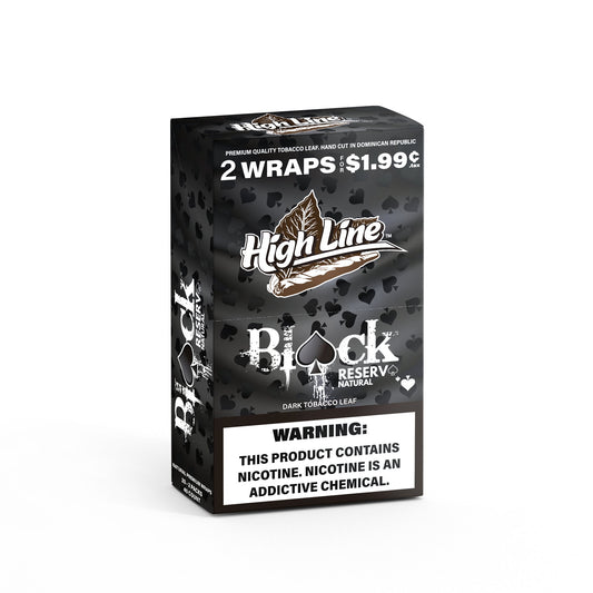 HighLine™ Black Tobacco Wraps – Fresh Leaf to Roll