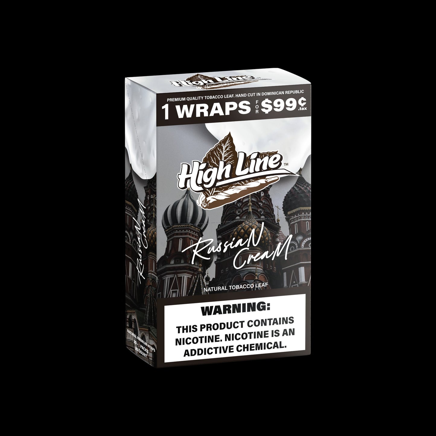 HighLine™ Russian Cream Tobacco Wraps – Fresh Leaf to Roll