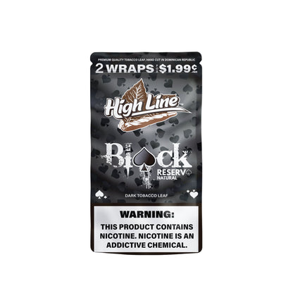 HighLine™ Black Tobacco Wraps – Fresh Leaf to Roll