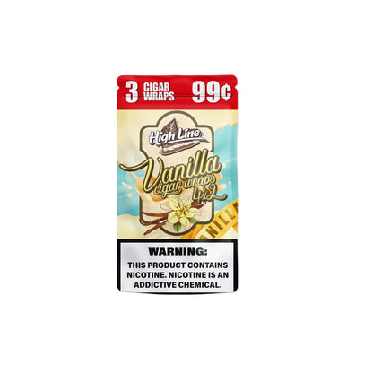 HighLine™ Vanilla Cigar Wraps – Fresh Leaf to Roll
