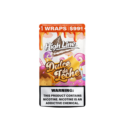 HighLine™ Dulce de Leche Tobacco Wraps – Fresh Leaf to Roll