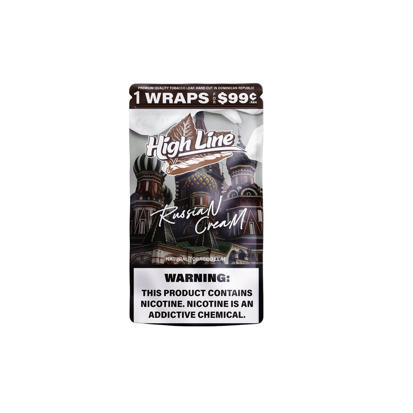 HighLine™ Russian Cream Tobacco Wraps – Fresh Leaf to Roll