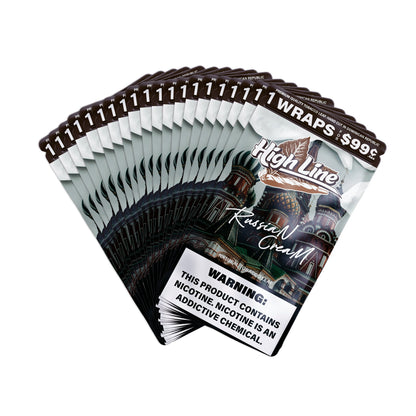 HighLine™ Russian Cream Tobacco Wraps – Fresh Leaf to Roll
