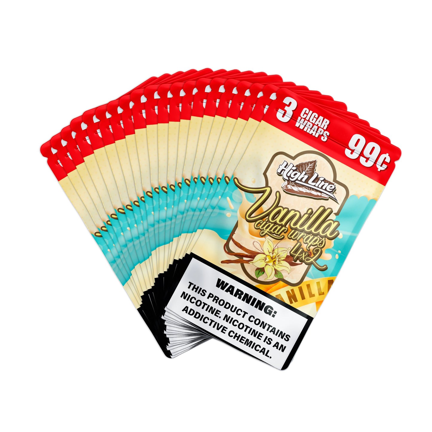 HighLine™ Vanilla Cigar Wraps – Fresh Leaf to Roll