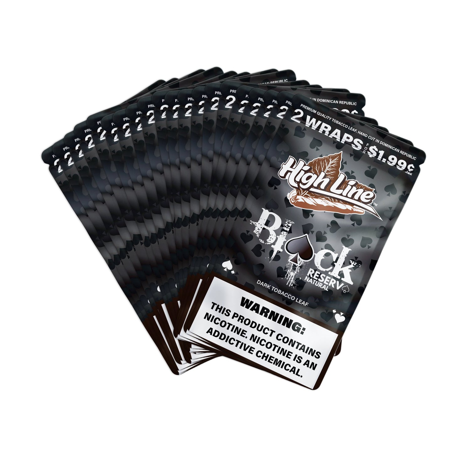 HighLine™ Black Tobacco Wraps – Fresh Leaf to Roll