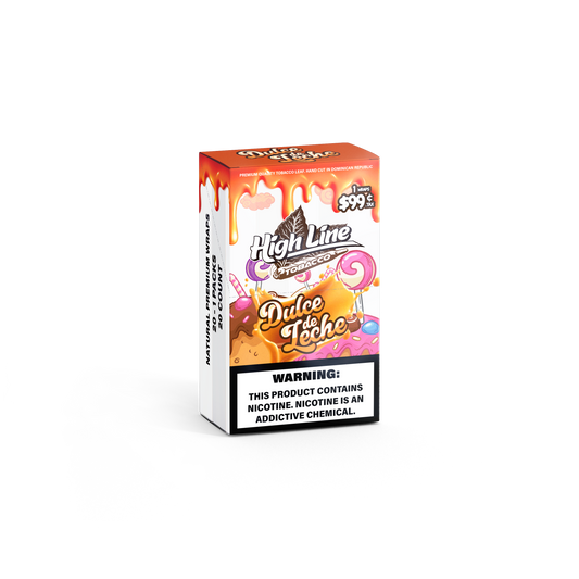 HighLine™ Dulce de Leche Tobacco Wraps – Fresh Leaf to Roll