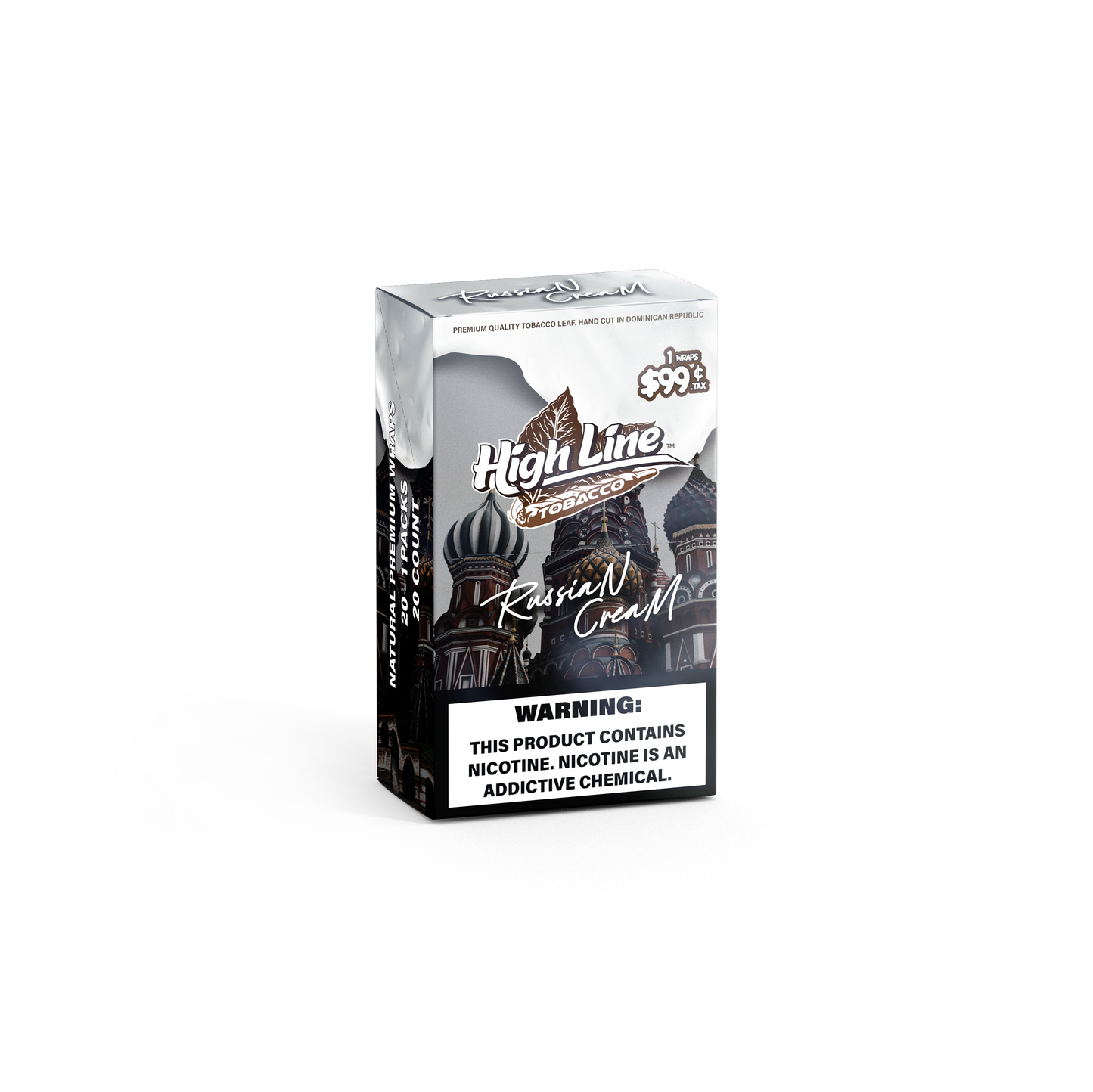 HighLine™ Russian Cream Tobacco Wraps – Fresh Leaf to Roll